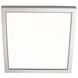 Edge Square LED 9 inch Satin Nickel Flush Mount Ceiling Light